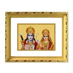 Raman Seetha 24ct Gold Foil with DG Frame 