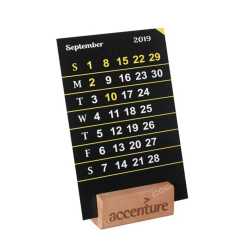 Wooden Calendar Stand