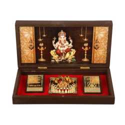 Lord Ganesha in Wooden Box