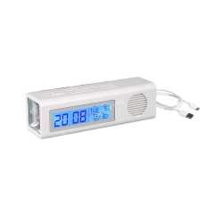 3 in 1 Clock with FM and Torch