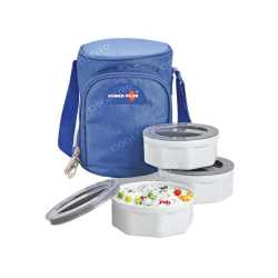 Zippy Lunch Bag with 3 Food Grade Plastic Container