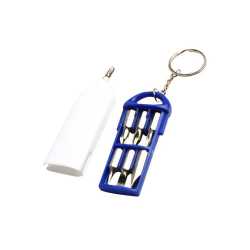 6 Pc Magnetic Toolkit with Keychain